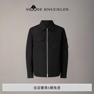 [早春新品]MOOSE KNUCKLES 男士休闲衬衫小剪刀简约外套