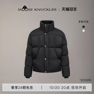 [抢先加购]MOOSE KNUCKLES PUFFER系列男士短款小剪刀鹅绒羽绒服