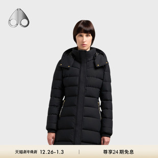 鹅绒小剪刀羽绒服秋冬款 MOOSE GOLD女金标中长款 PARKA KNUCKLES