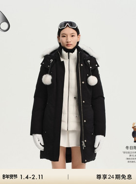 [秋冬新品]MOOSE KNUCKLES PARKA 女士长款派克羽绒大衣