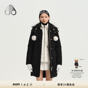 [秋冬新品]MOOSE KNUCKLES PARKA 女士长款派克羽绒大衣