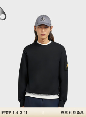 [秋冬新品]MOOSE KNUCKLES SNYDER CREW金标男士圆领休闲卫衣