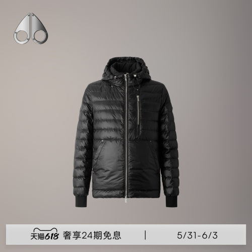 [线上独家][早春新品]MOOSE KNUCKLES 男士轻羽鹅绒小剪刀羽绒服