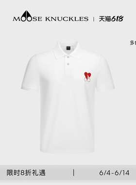 [明星同款]MOOSE KNUCKLES CVD 限定系列男士POLO衫