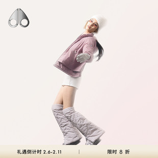 [秋冬新品][限时8折]MOOSE KNUCKLES女士假两片式轻羽绒外套