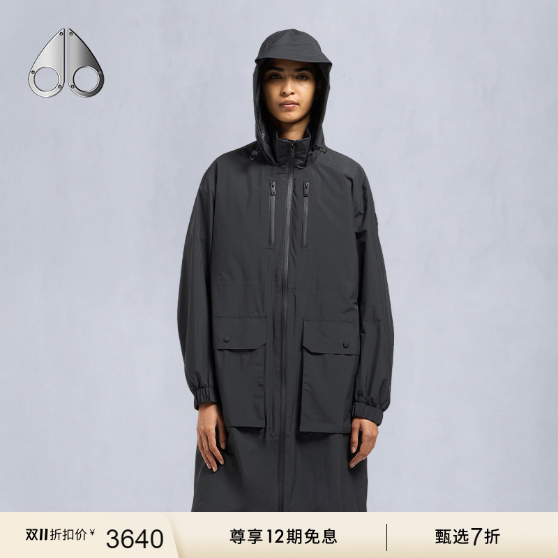 [折扣]MOOSE KNUCKLES NADIA RAIN 女士露营夹克外套