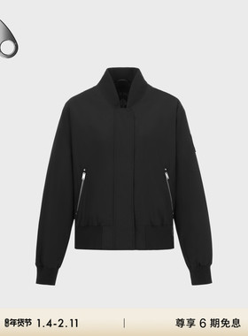 MOOSE KNUCKLES VERVILLE 女士立领飞行员夹克外套