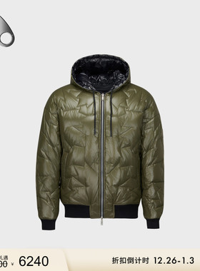 [限时礼遇][秋冬新品]MOOSE KNUCKLES男士鹅绒双面穿小剪刀羽绒服