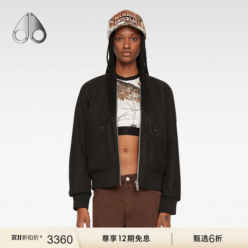 女士两面穿拉链卫衣外套