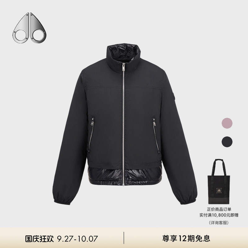 [秋冬新品]MOOSE KNUCKLES 女士假两片式小剪刀轻羽绒外套