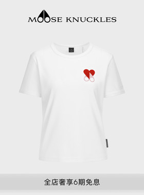 MOOSE KNUCKLES CVD 限定系列女士修身短款T恤