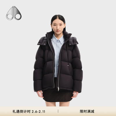 [秋冬新品]MOOSE KNUCKLES PUFFER 女士鹅绒云朵泡芙小剪刀羽绒服