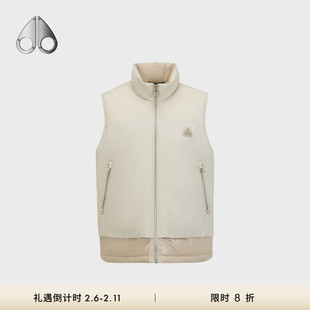 [秋冬新品][限时8折]MOOSE KNUCKLES女士假两片小剪刀轻羽绒马甲