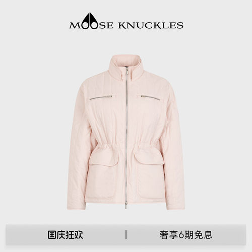 MOOSE KNUCKLES 女士经典LOGO简约可调节收腰小剪刀夹克外套