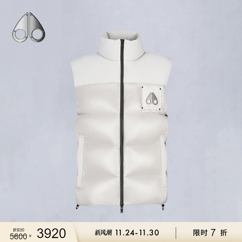 [限时7折]MOOSE KNUCKLES VICTORY PEAK 男士鹅绒羽绒马甲