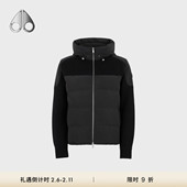 秋冬新品 限时9折 MOOSE KNUCKLES男士 小剪刀鹅绒拼接连帽外套