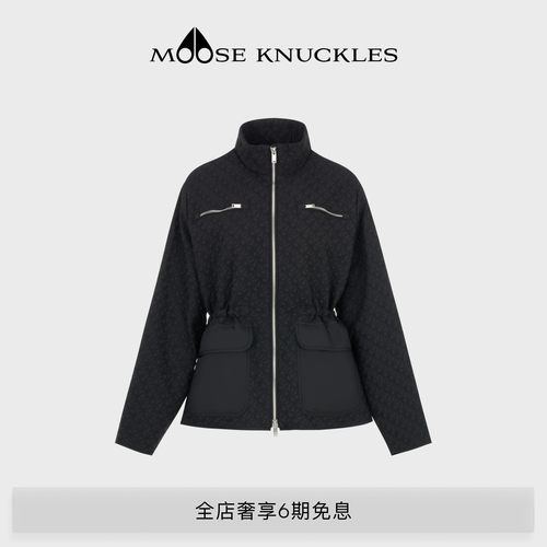 [早春新品]MOOSE KNUCKLES 女士收腰抽绳小剪刀休闲外套