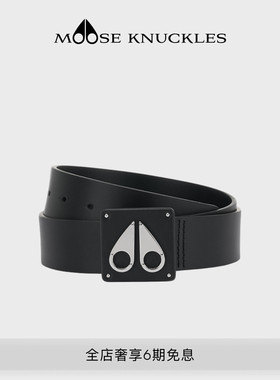 MOOSE KNUCKLES LOGO ICON BELT 男士腰带