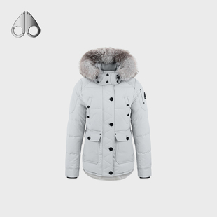 女士休闲短款 MOOSE ONYX Anguille 羽绒夹克外套 KNUCKLES