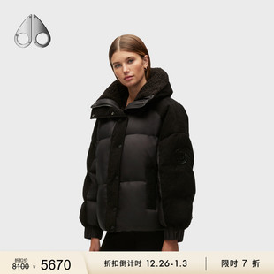 Puffer KNUCKLES MOOSE 灯芯绒面包服小剪刀羽绒服女 限时7折