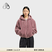 KNUCKLES MOOSE BUNNY女士双面两穿连帽外套 秋冬新品