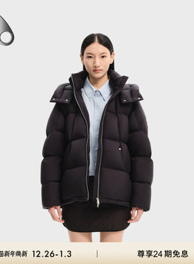 [秋冬新品]MOOSE KNUCKLES PUFFER 女士鹅绒云朵泡芙小剪刀羽绒服
