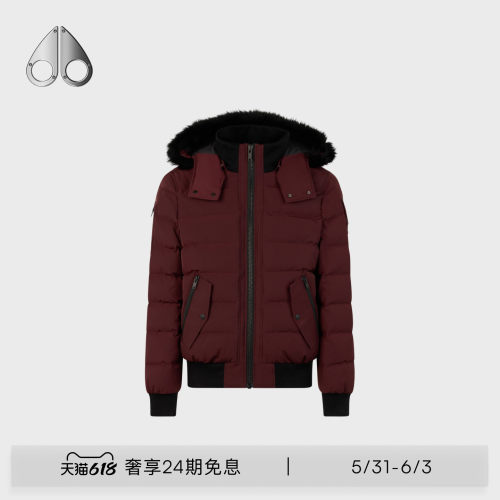 MOOSE KNUCKLES ONYX 男士鹅绒保暖小剪刀羽绒服外套