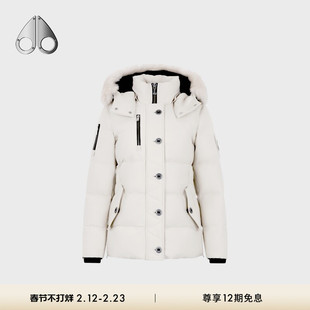[秋冬新品]MOOSE KNUCKLES 3Q经典 JACKET 女士鹅绒毛领羽绒服