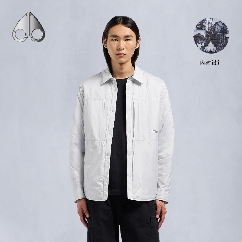 MOOSE KNUCKLES  ASH SHIRT 男士休闲百搭衬衫夹克