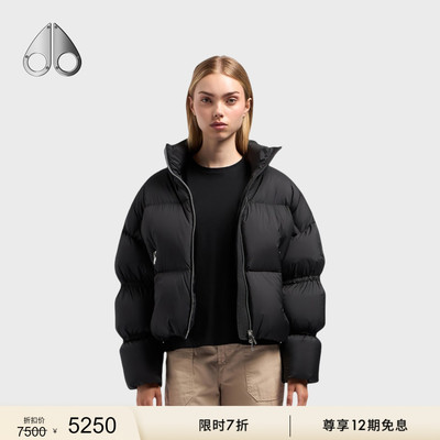 [限时7折]MOOSE KNUCKLES PUFFER 女士轻盈保暖泡芙小剪刀羽绒服