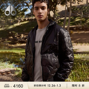 限时8折 男士 MOOSE ICON 连帽抽绳飞行员夹克外套 KNUCKLES