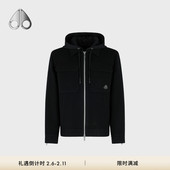 假两件连帽休闲夹克外套 KNUCKLES男士 秋冬新品 MOOSE