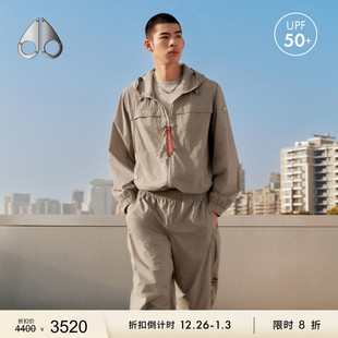 户外防晒UPF50 KNUCKLES男士 MOOSE 连帽夹克小剪刀 限时8折