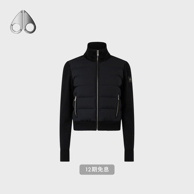 MOOSE KNUCKLES JOSEPHINE HYBRID 女士拼接夹克外套