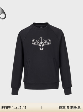 MOOSE KNUCKLES  PULLOVER 男士圆领套头卫衣