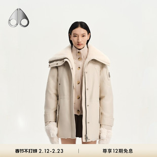 [秋冬新品]MOOSE KNUCKLES 女士鹅绒翻领小剪刀羽绒服