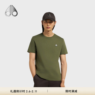 [秋冬新品]MOOSE KNUCKLES TEES  男士经典LOGO休闲T恤短袖