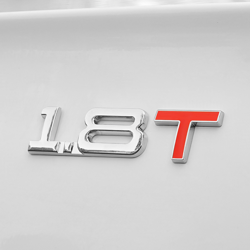 奔铂者金属车尾数字排量标