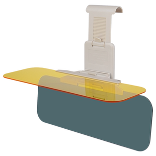 汽车防强光遮阳板折叠式日夜两用夜间开车防远光灯挡板车载护目镜