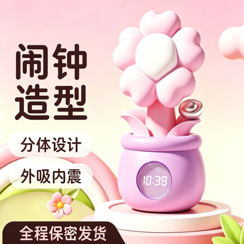 闹钟女生玩具桌面闹钟小玩具摆件熊五代闹钟高颜值四代多功能礼盒