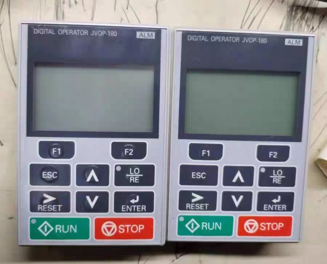 安川变频器1000系列操作面板JVOP-180/JVOP-182中英文液晶显示器