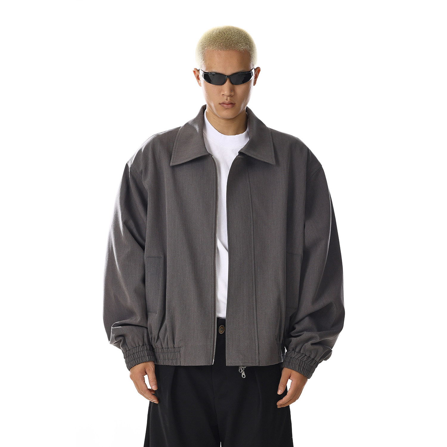 美式复古短款设计感小众夹克外套