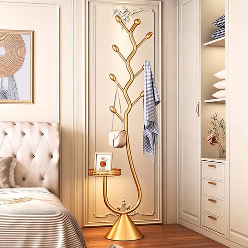 挂衣架卧室落地衣帽架不占空间