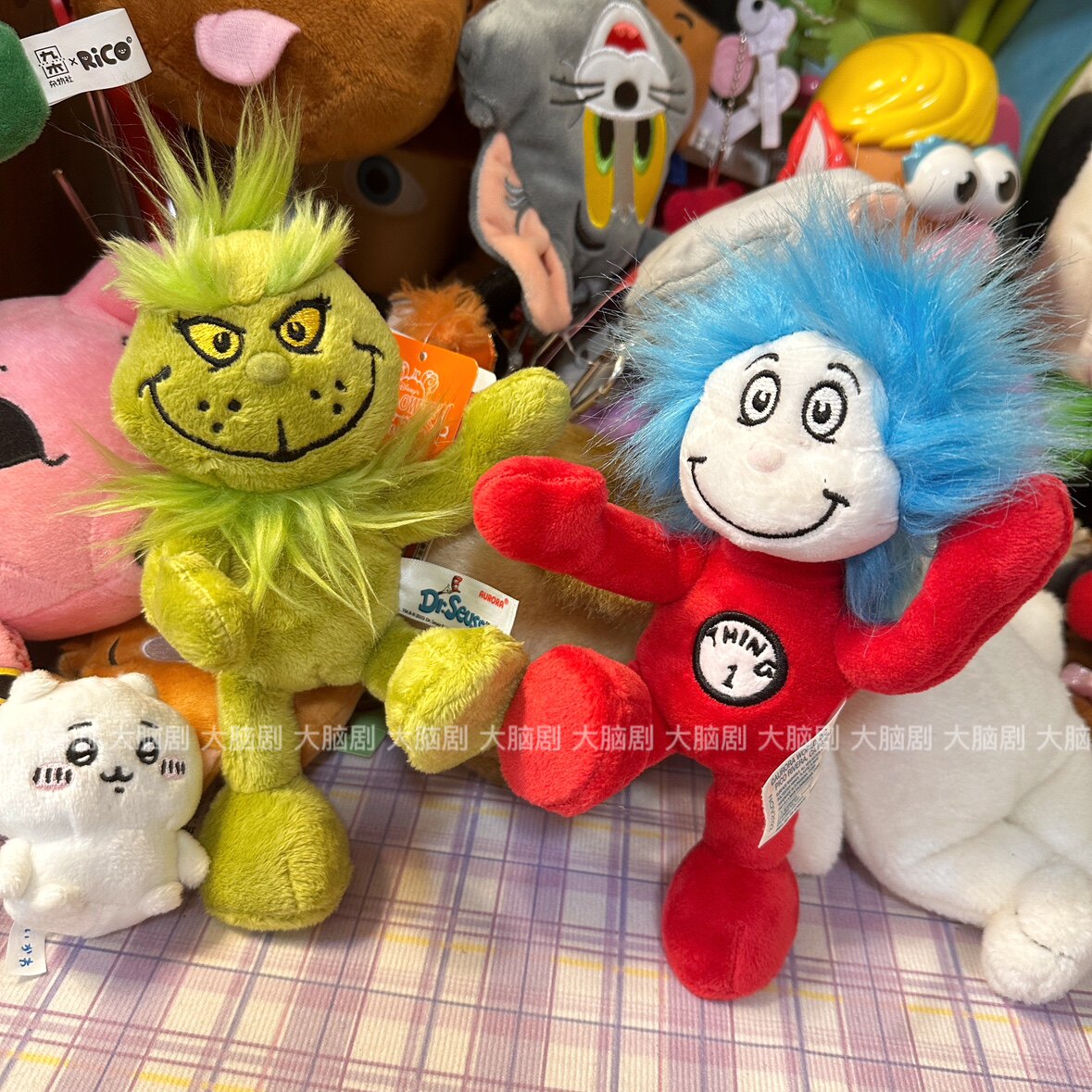 dr seuss外贸原单苏斯博士圣诞公仔玩偶