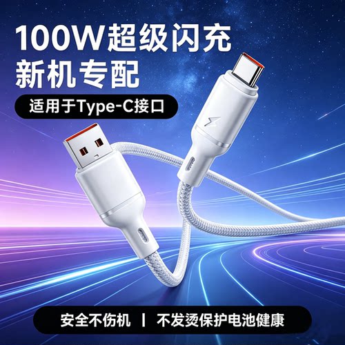 极客小KType-C100W闪充线