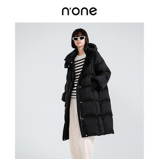 鸭绒黑色女款 新款 羽绒服立领连帽保暖舒适轻薄 冬季 none