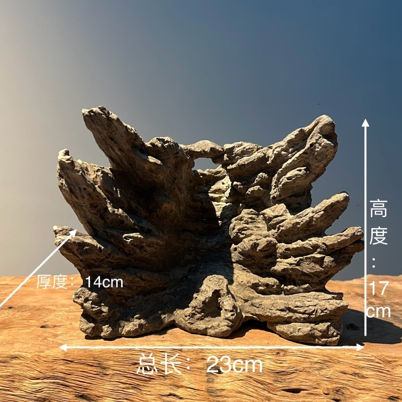 微景观盆景造景摆件水陆缸假山水景小摆件中式古建筑模型鱼缸凉亭