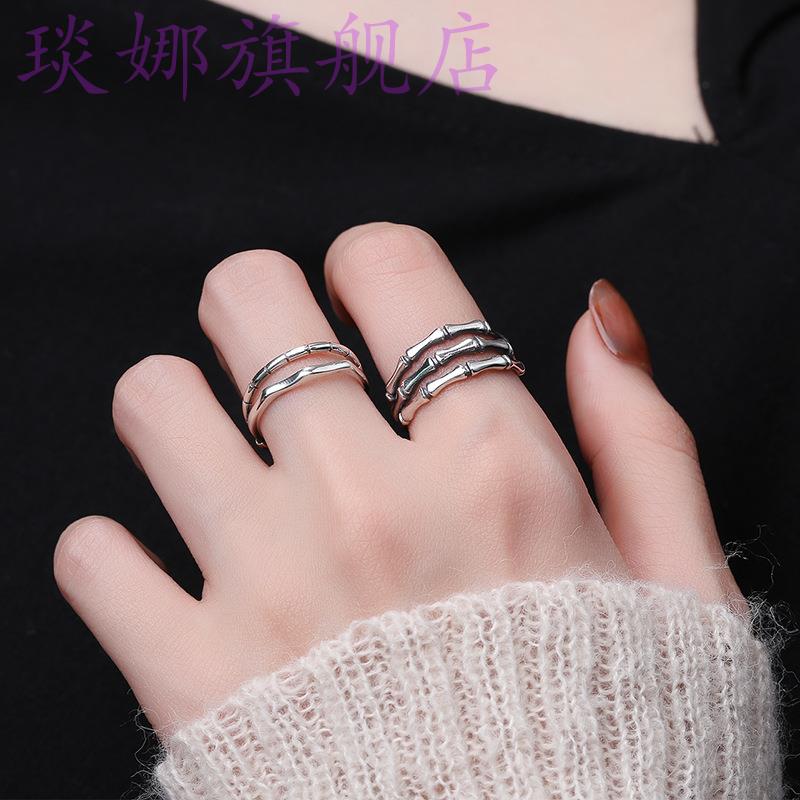 diyiy日常新款小众女情侣S925做