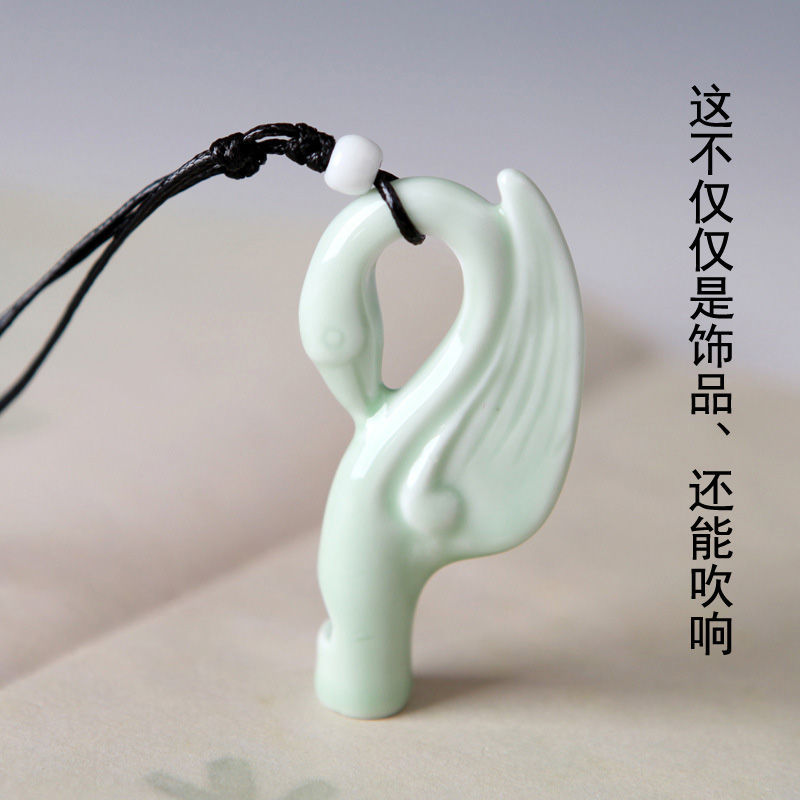 景德镇手工陶瓷口哨长搭款百毛衣