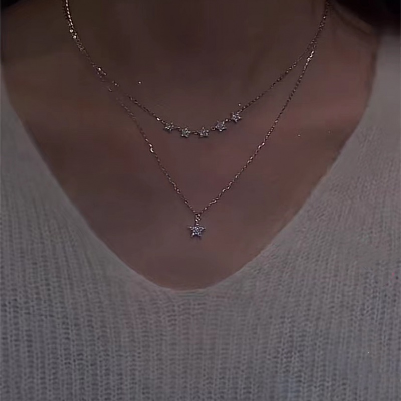 diyiy锆石轻小众设计感奢闪钻双